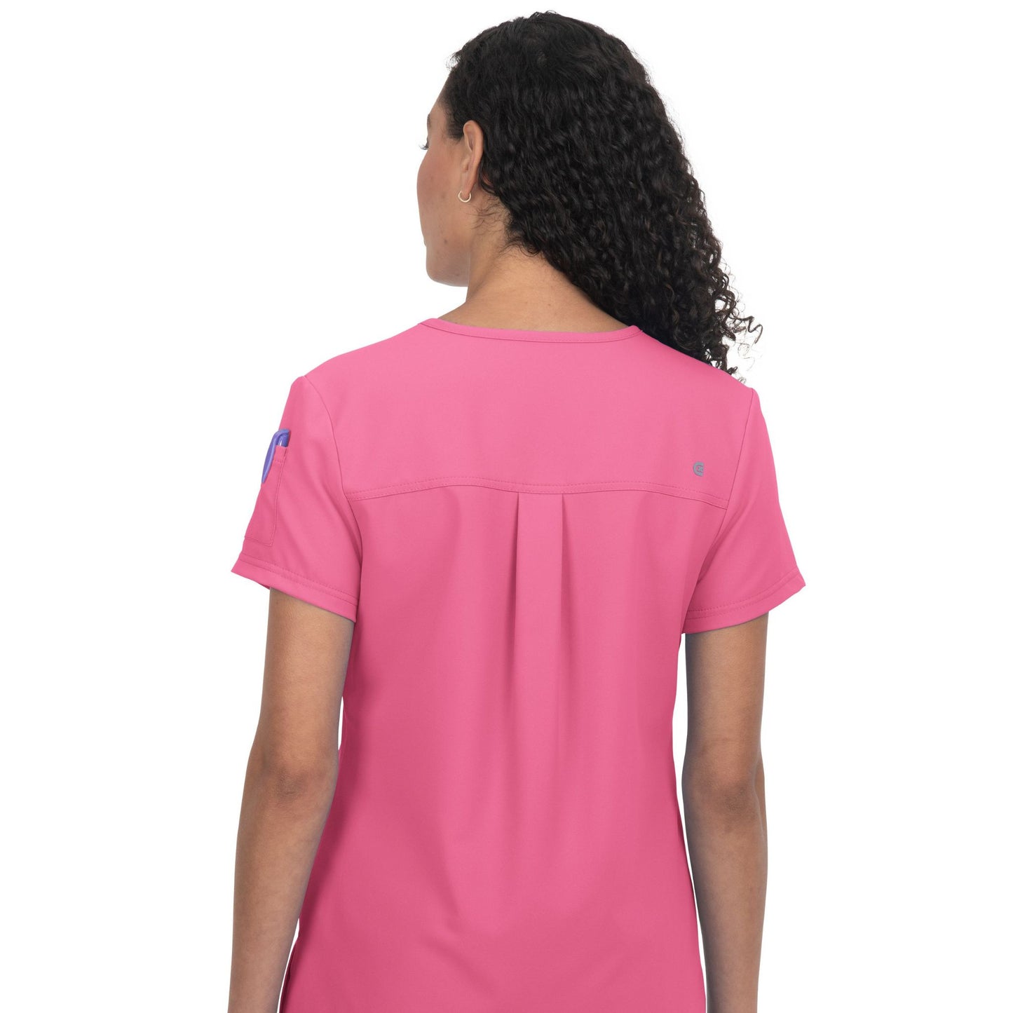 Koi Cureology Cardi V-Neck Top