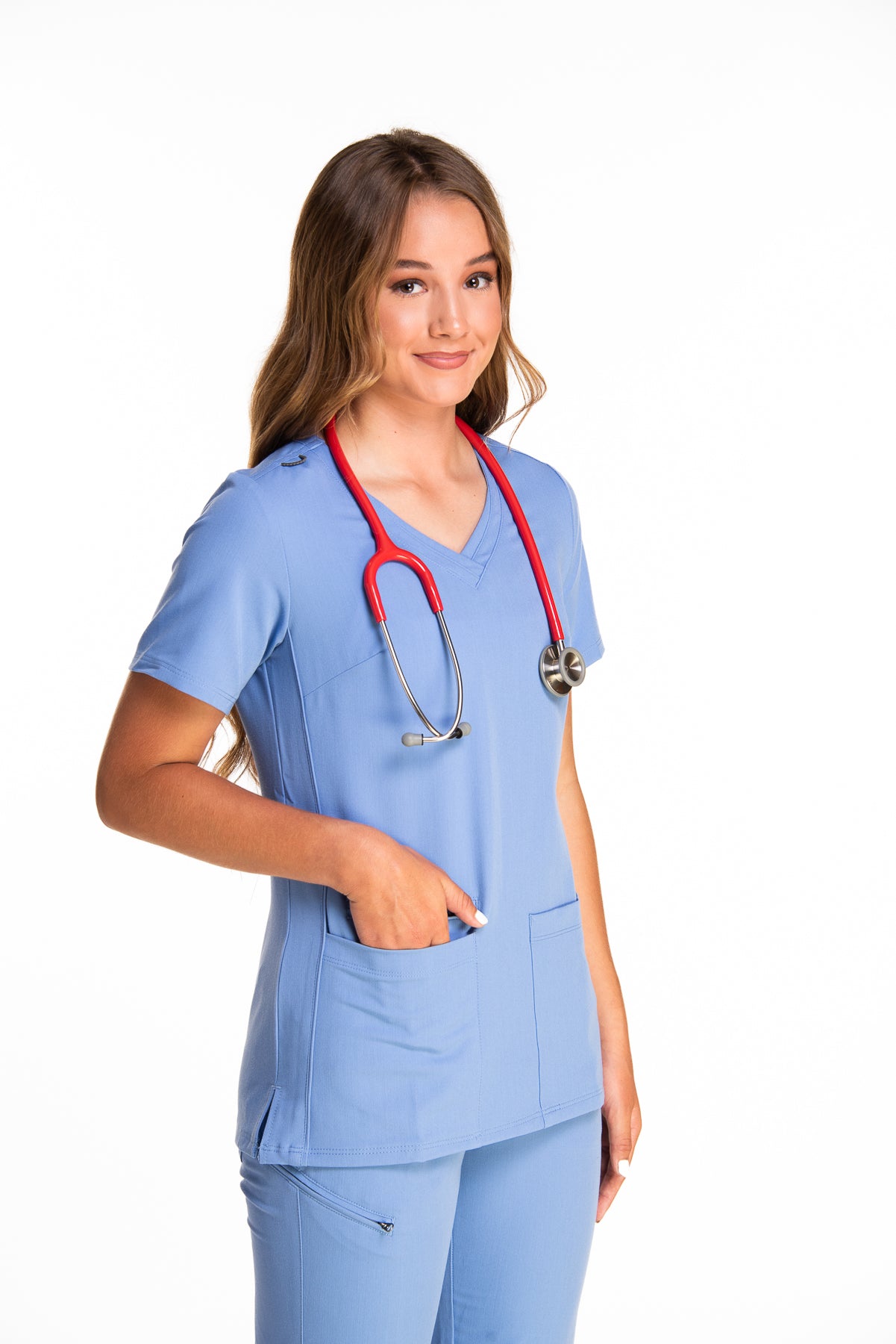 Elite V-Neck Scrub Top 3852