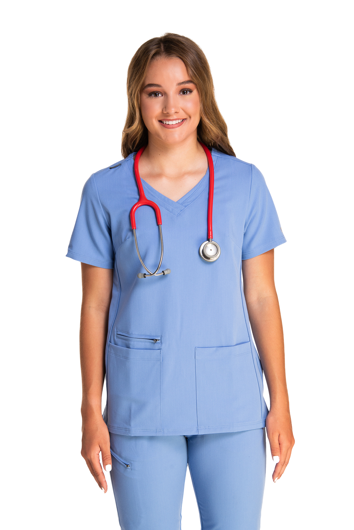 Elite V-Neck Scrub Top 3852