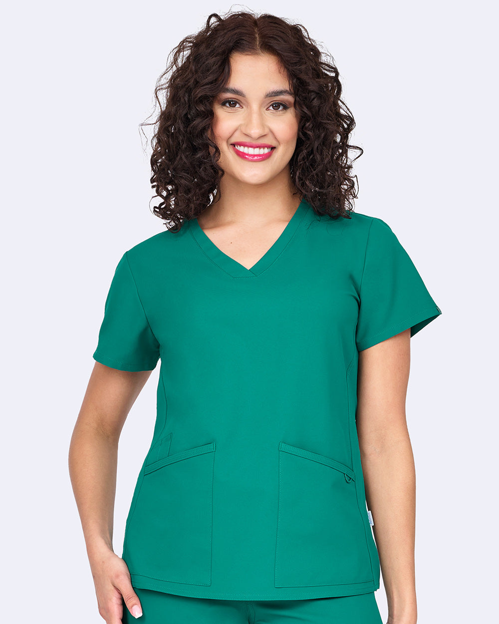 Focus V-Neck Scrub Top by Zavate 1165