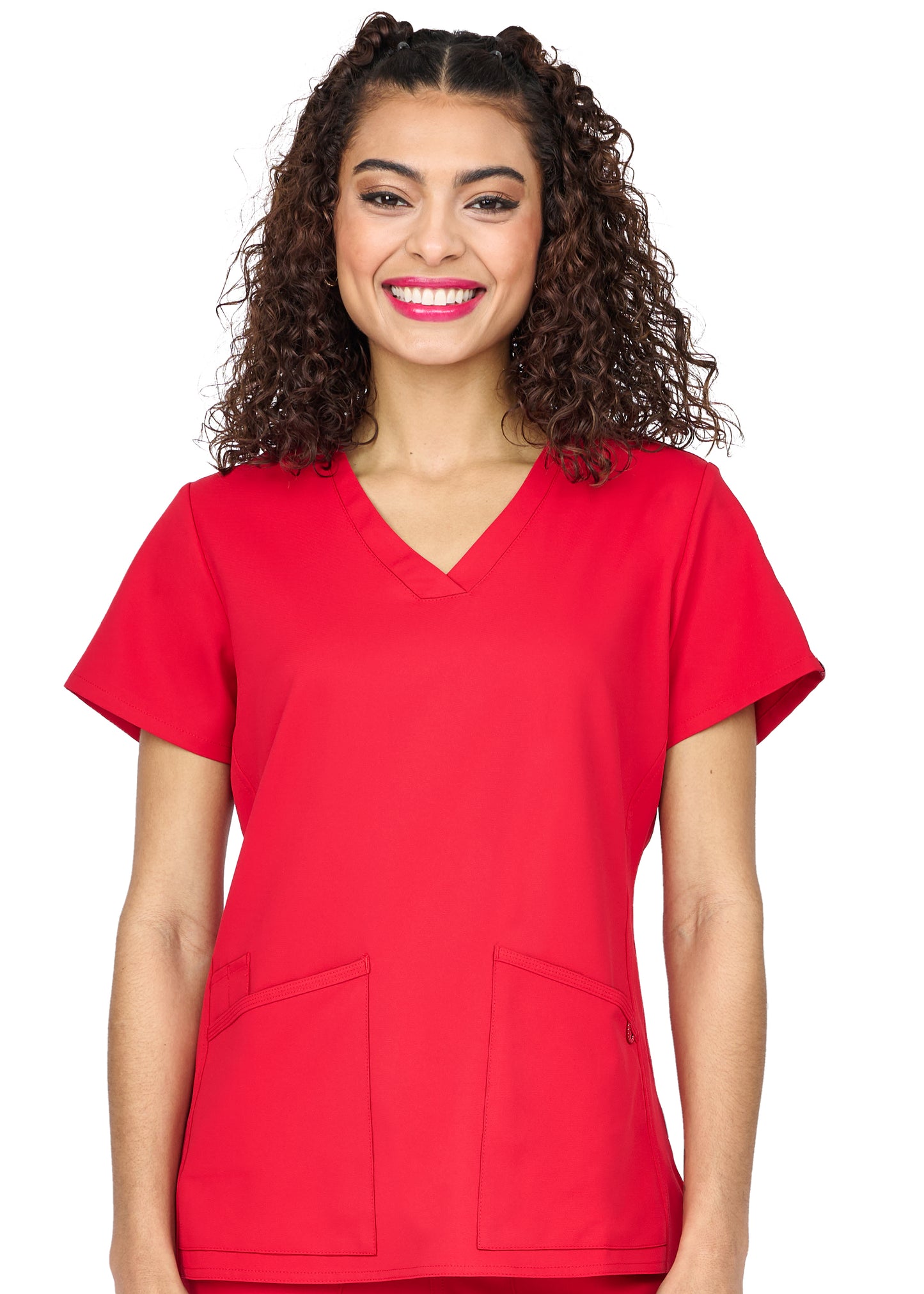 Focus V-Neck Scrub Top by Zavate 1165