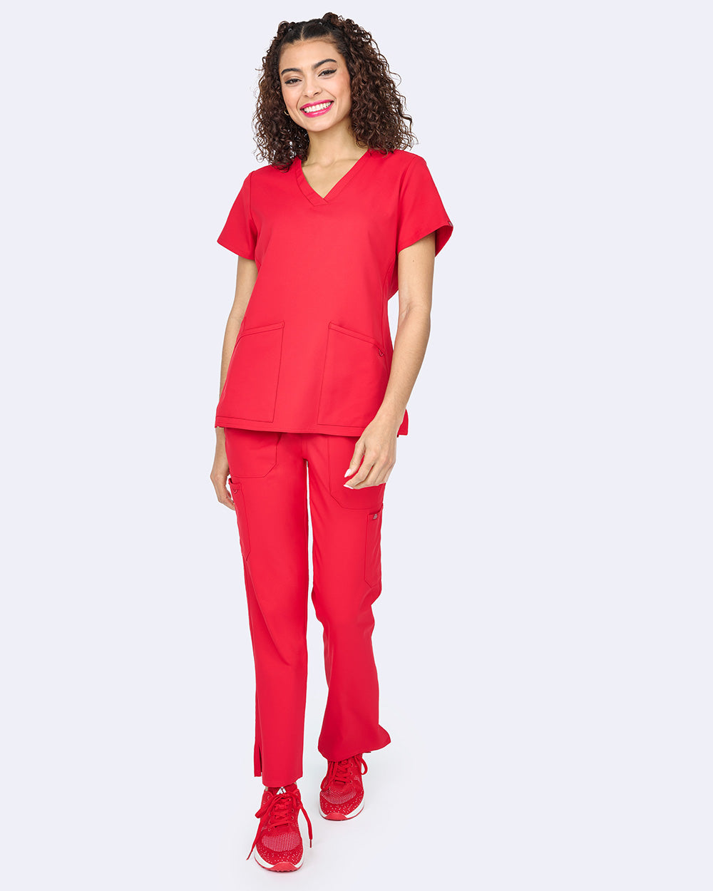 Focus V-Neck Scrub Top by Zavate 1165
