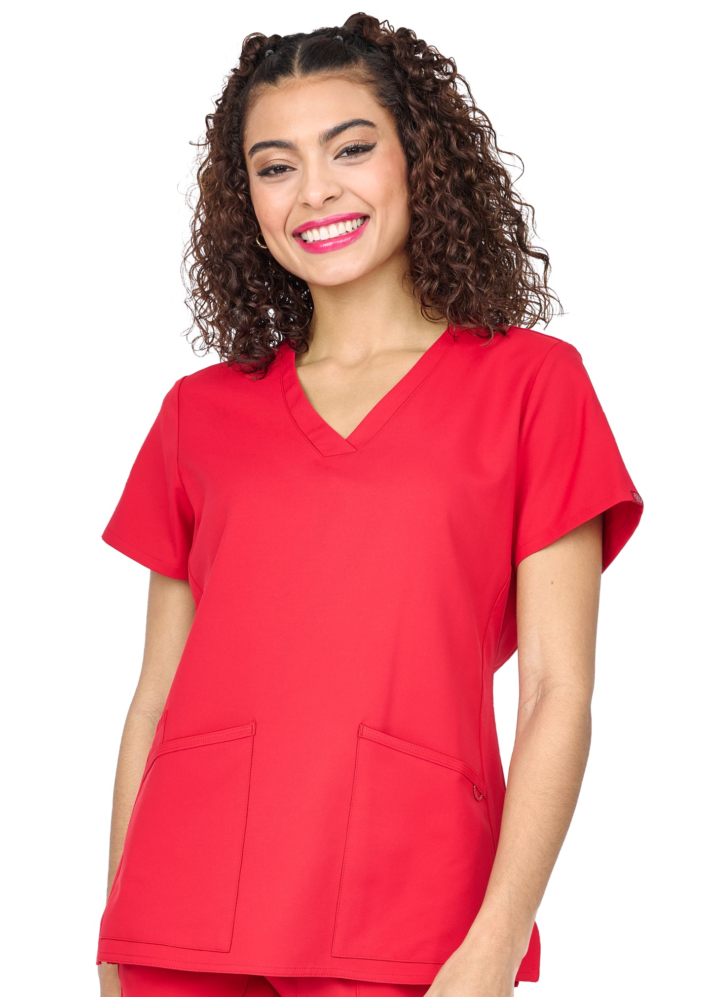 Focus V-Neck Scrub Top by Zavate 1165