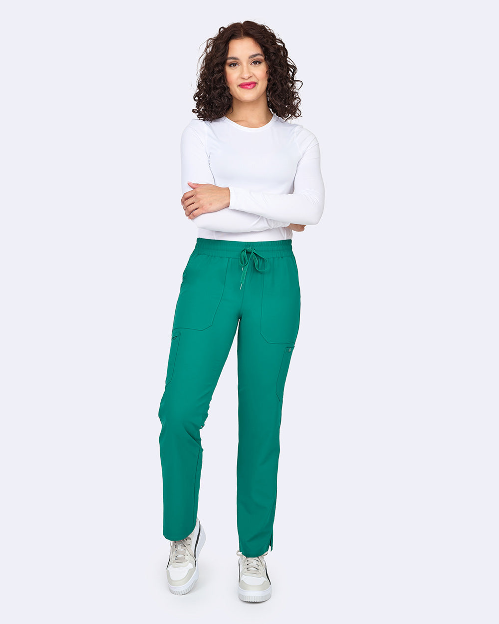 Energy Straight Leg Pant by Zavate Studio (PETITE) 3063
