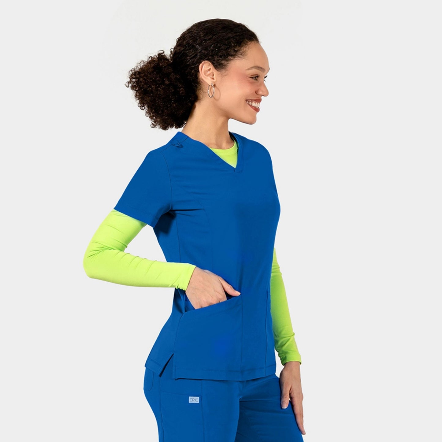 EPIC 4801 Women's V-Neck Scrub Top