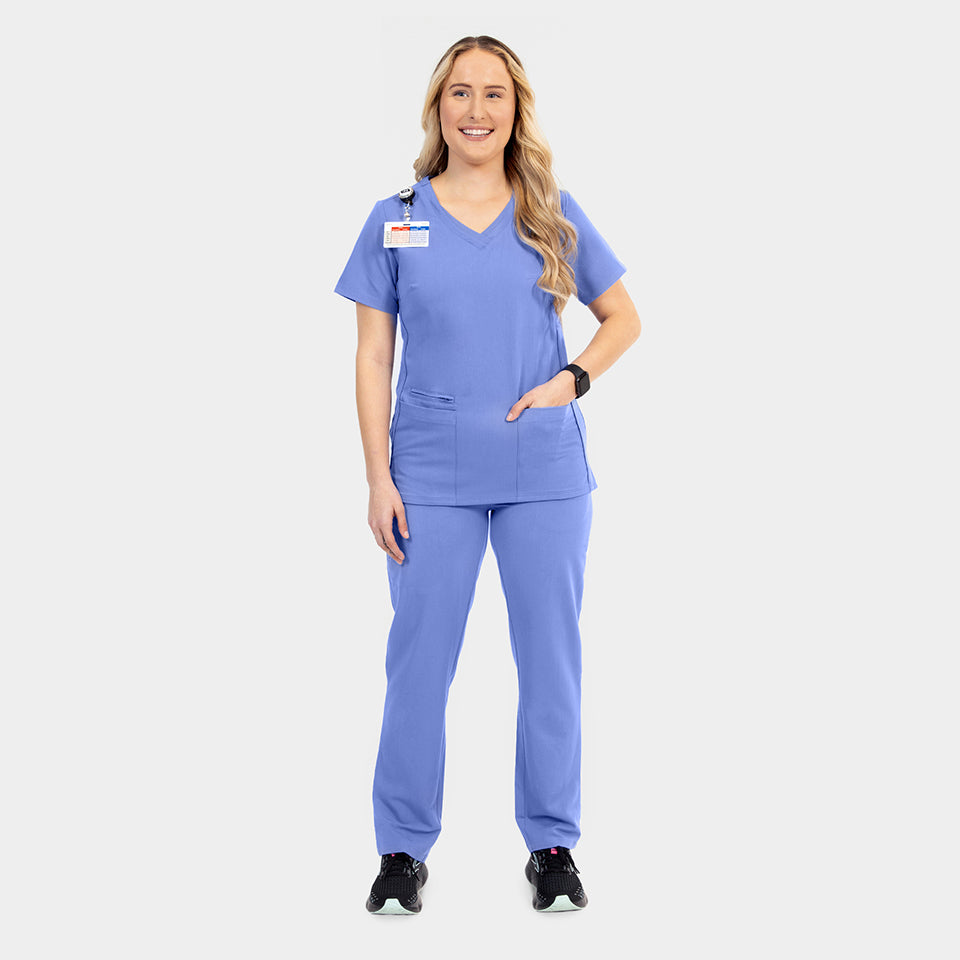 Elite V-Neck Scrub Top 3852