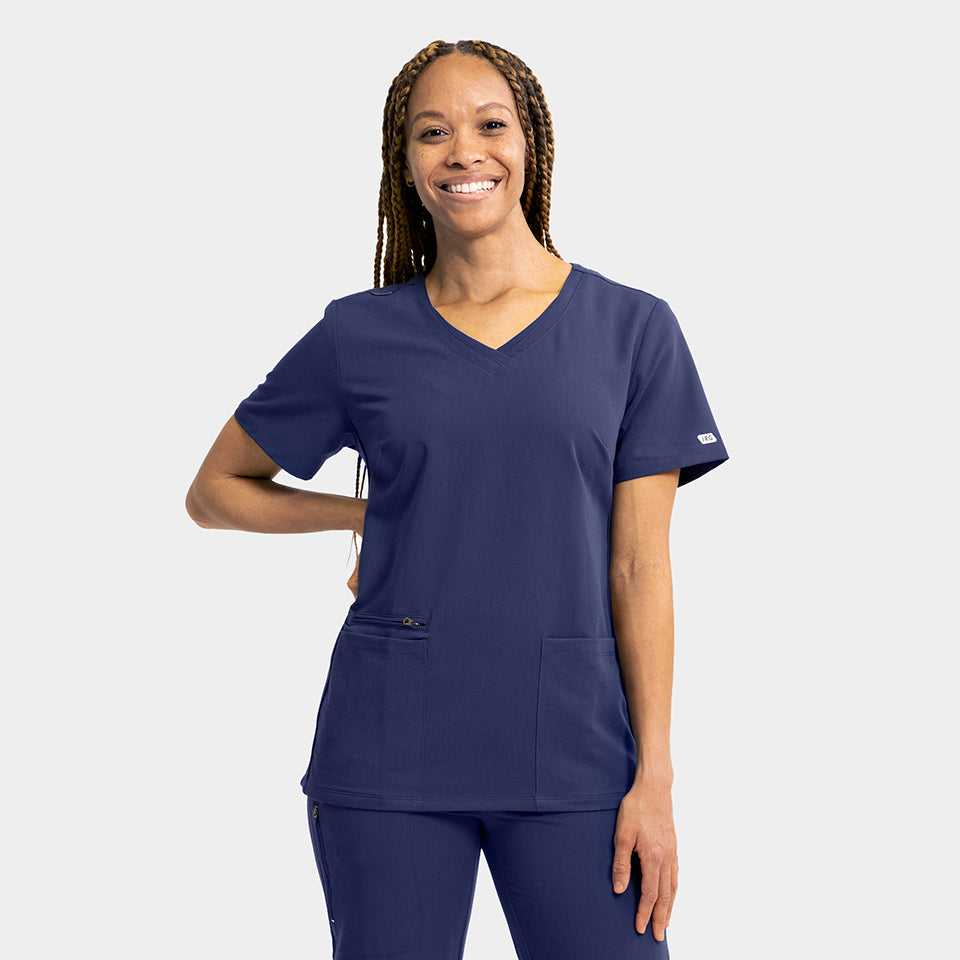 Elite V-Neck Scrub Top 3852