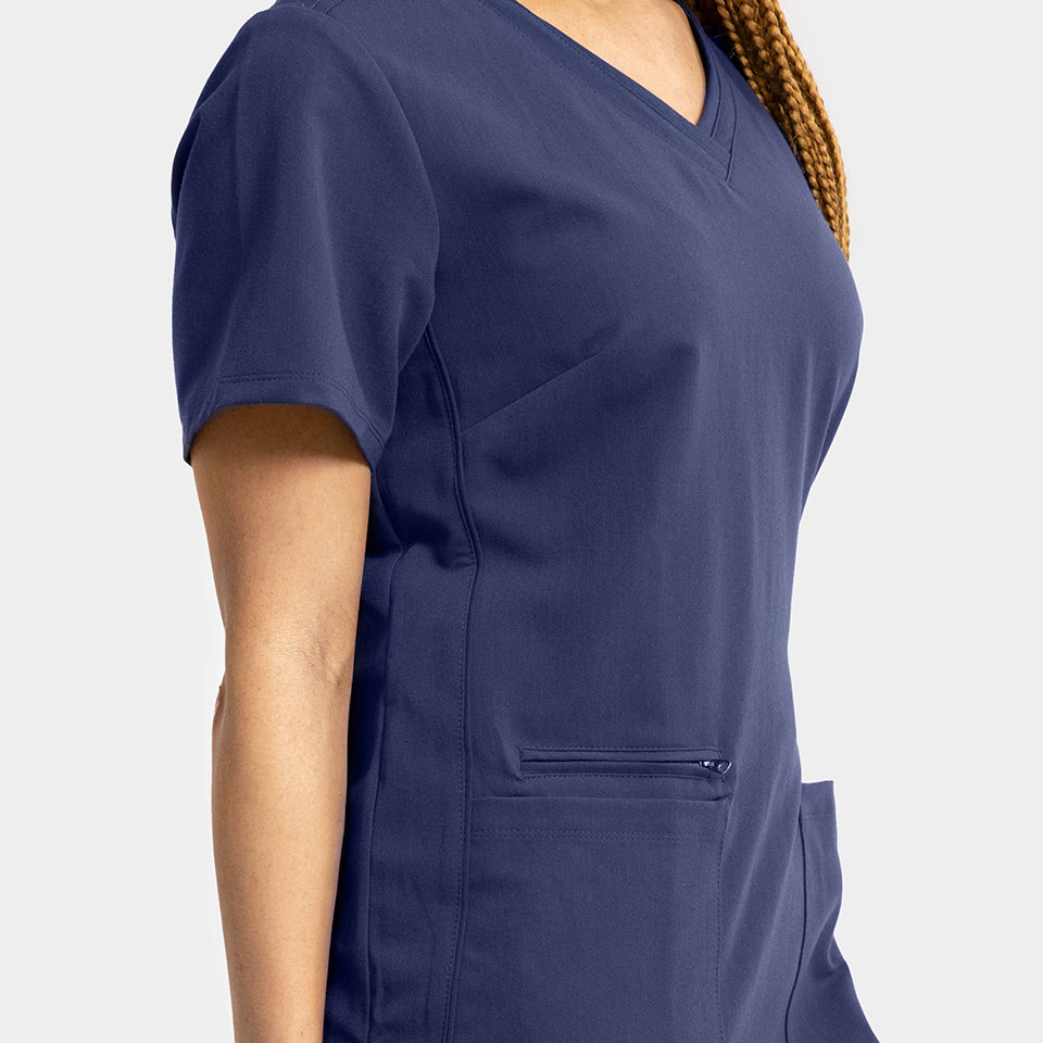 Elite V-Neck Scrub Top 3852