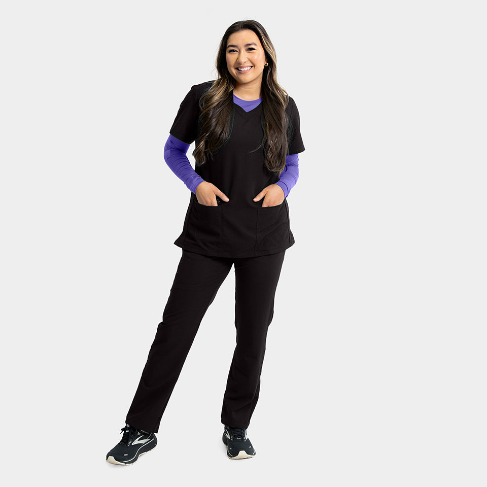 Elite V-Neck Scrub Top 3852
