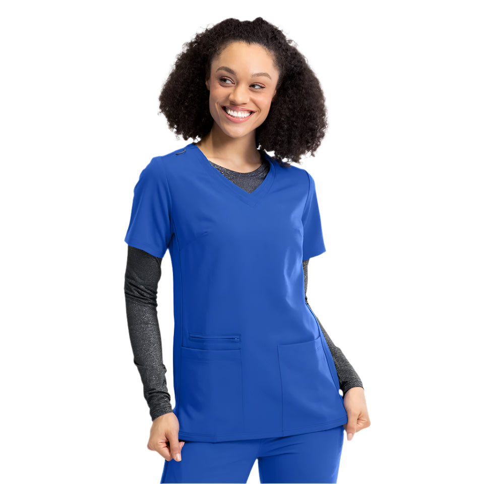 Elite V-Neck Scrub Top 3852