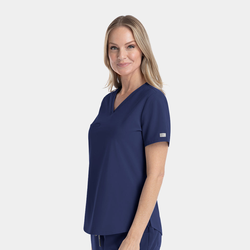 EPIC Womens Tuck in Scrub top 4803