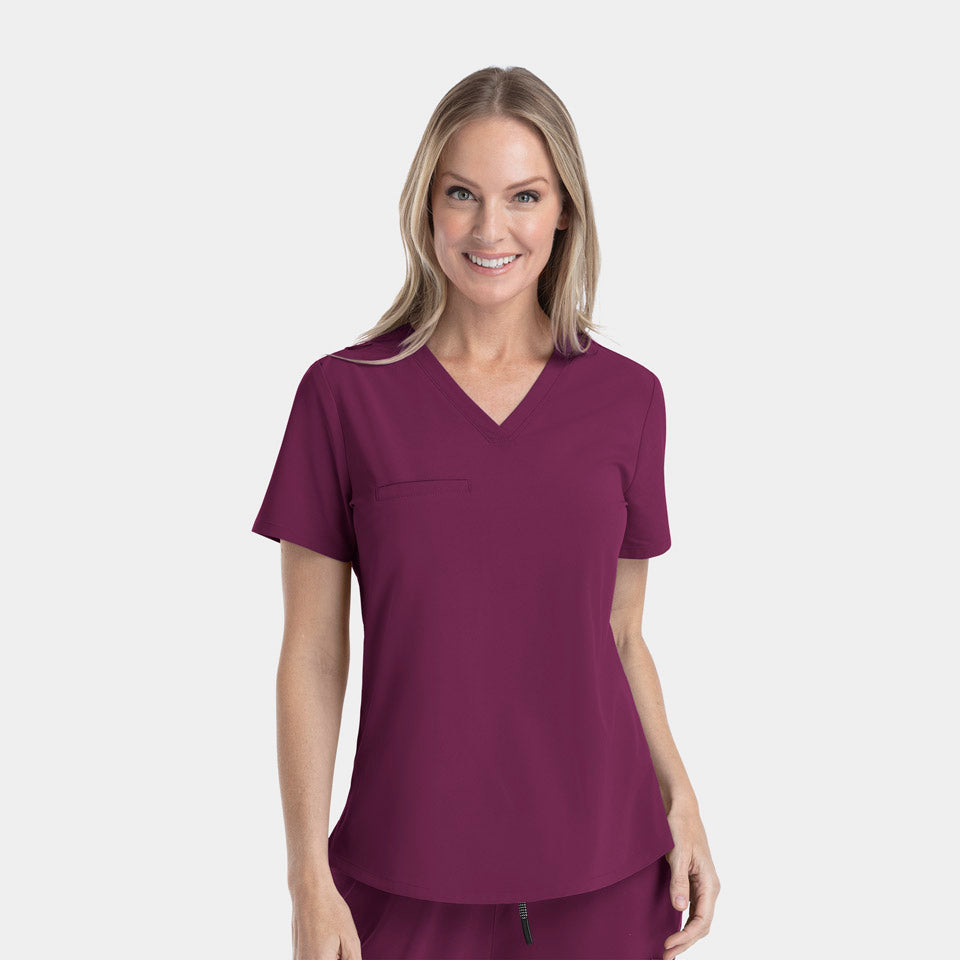 EPIC Womens Tuck in Scrub top 4803