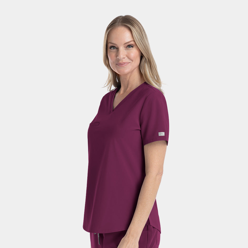 EPIC Womens Tuck in Scrub top 4803