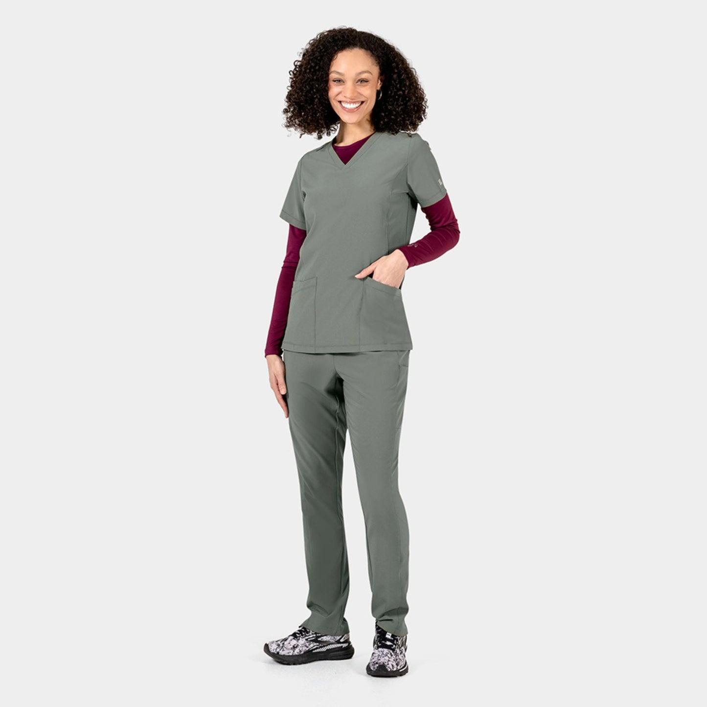 EPIC 4801 Women's V-Neck Scrub Top