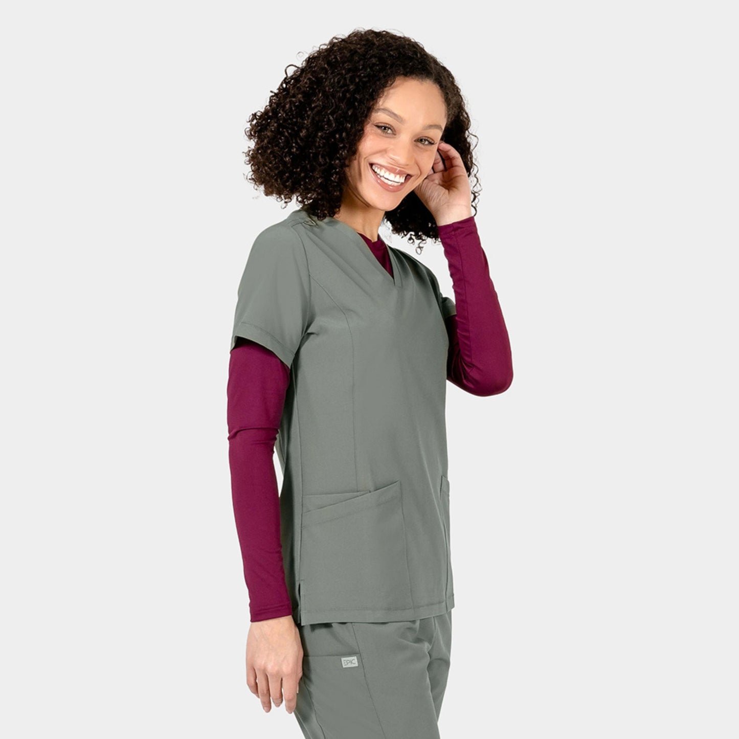 EPIC 4801 Women's V-Neck Scrub Top
