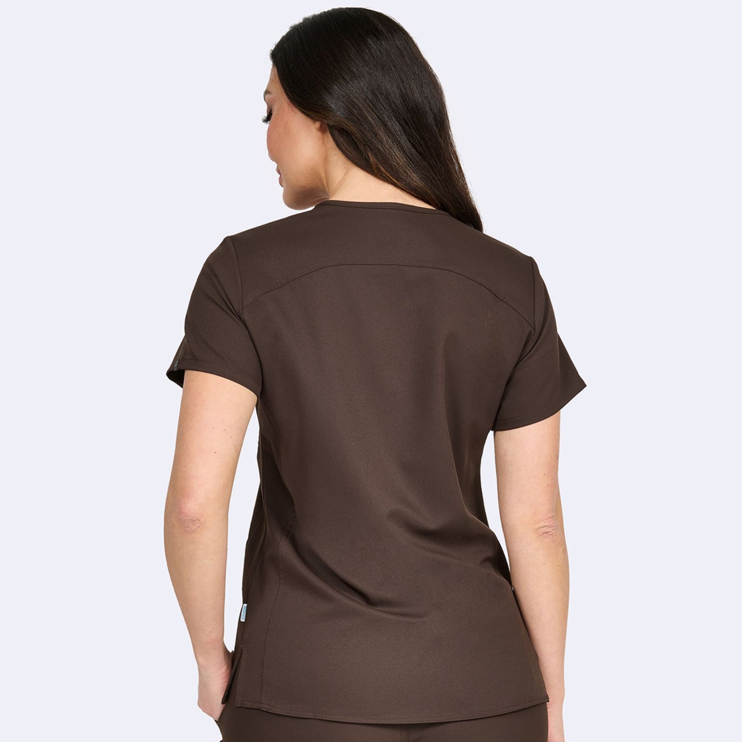 Focus V-Neck Scrub Top by Zavate 1165